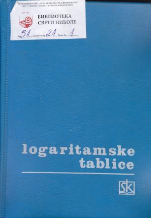 Logaritamske tablice